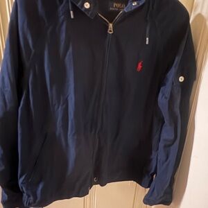 Ralph Lauren Men's Dark Blue Windbreaker